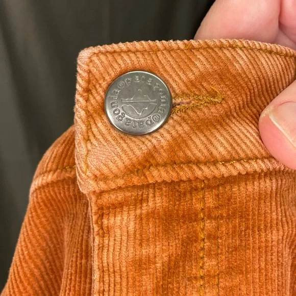 Patagonia Common Threads Partnership Orange Organic Cotton Corduroy Pants - Picture 3 of 7